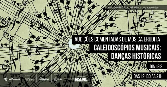 Imagem do Caleidoscópios Musicais: Danças Históricas