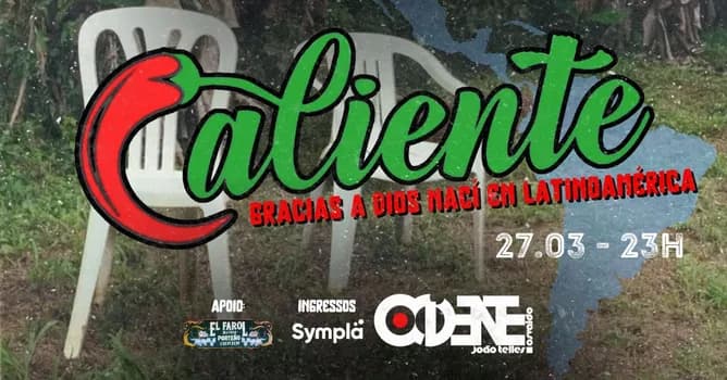 Imagem do CALIENTE . Gracias a Dios Nací En Latinoamérica
