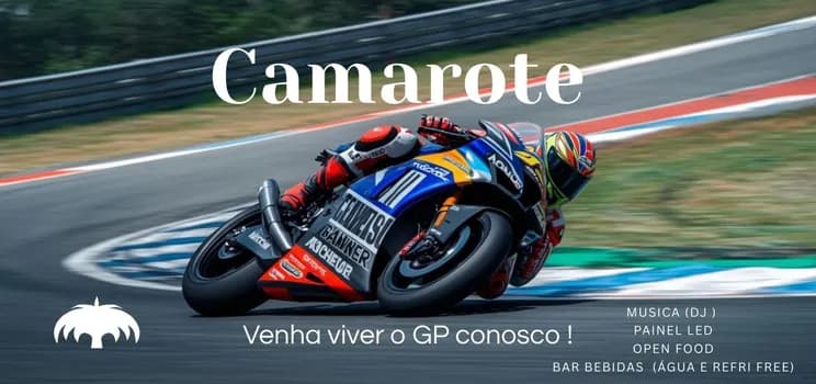 Imagem do CAMAROTE MOTO GP - IN PLANT 22.03 | 10h - 15h