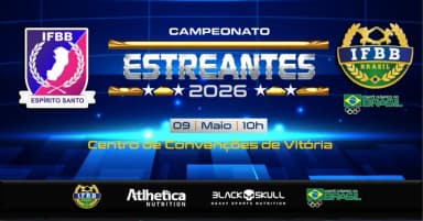 CAMPEONATO ESTREANTES 2026 em Vitória