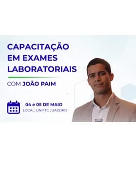 Imagem do Capacitação em exames laboratoriais