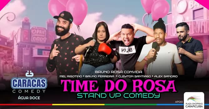 Imagem do CARACAS COMEDY 2 - TIME DO ROSA