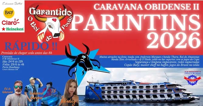 Imagem do Caravana Obidense II - Festival de Parintins 2026