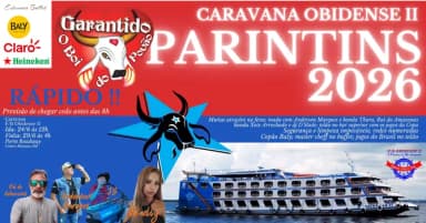 Caravana Obidense II - Festival de Parintins 2026 em Manaus