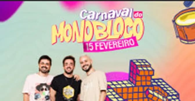Imagem do Carnaval do Monobloco e Grupo Versão