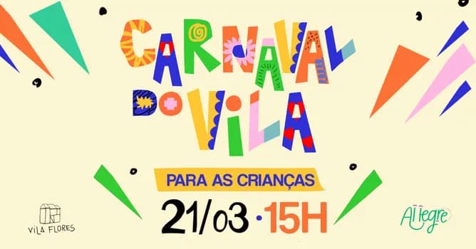 Imagem do Carnaval do Vila | Especial para Crianças!