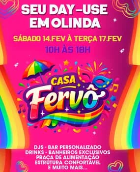Imagem do CASA FERVÔ 2026 - DAY USE EM OLINDA