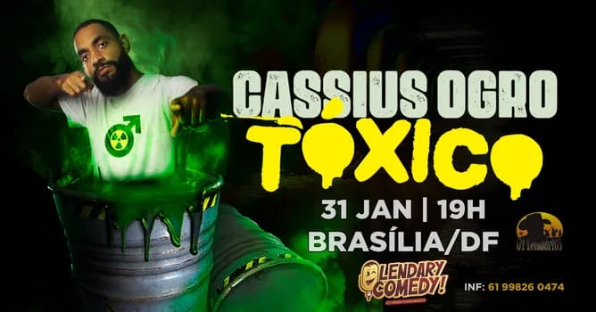 Imagem do CASSIUS OGRO em BRASÍLIA - Show Solo