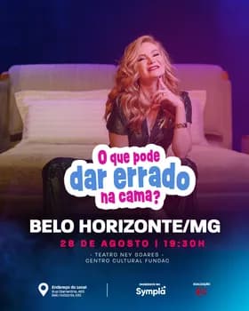 CATIA DAMASCENO 2026 em Belo Horizonte