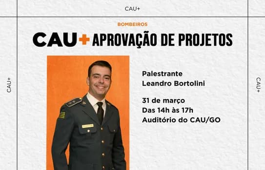 Imagem do CAU + Aprovação de Projetos - CBMGO
