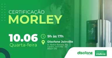 CERTIFICAÇÃO MORLEY em Joinville