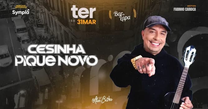 Imagem do CESINHA NO BAR DA LAPA