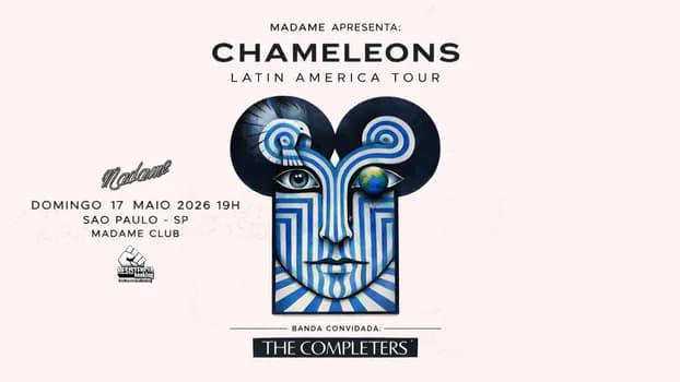 Imagem do CHAMELEONS (UK) NO BRASIL!