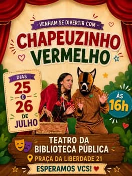 Imagem do Chapeuzinho vermelho