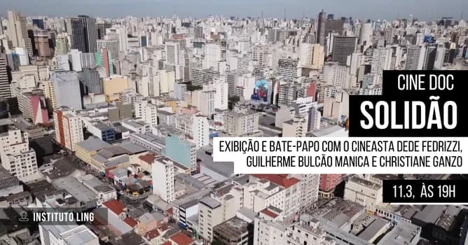 Imagem do Cine Doc: Solidão, do cineasta Dede Fedrizzi