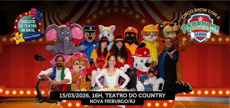 Imagem do CIRCO SHOW COM A PATRULHA CANINA