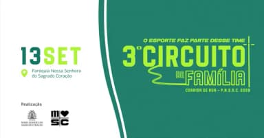Circuito da Família 2026 em Contagem