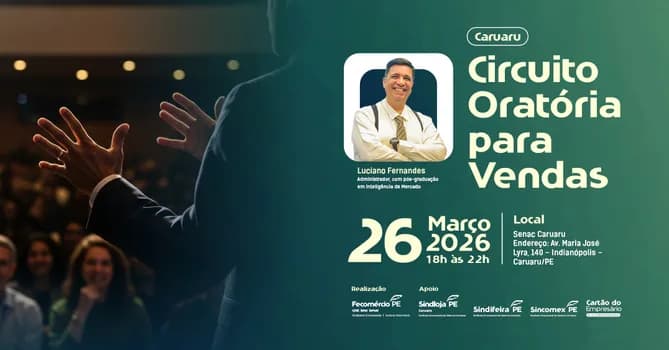 Imagem do Circuito de Oratória para Vendas - Edição Caruaru