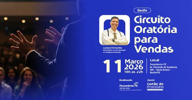 Imagem do Circuito de Oratória para Vendas - Edição Recife