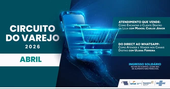 Imagem do CIRCUITO DO VAREJO 2026 - Edição CÁCERES