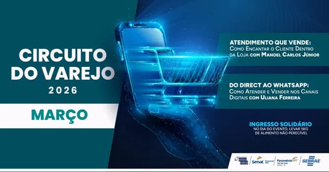 Imagem do CIRCUITO DO VAREJO 2026 - Edição SINOP