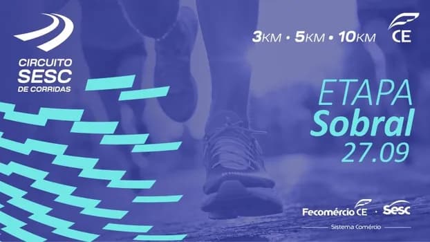 Imagem do CIRCUITO SESC DE CORRIDAS ETAPA SOBRAL-CE 2026 