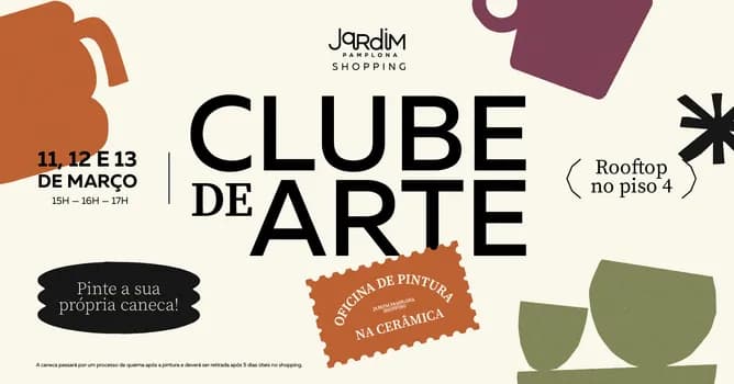 Imagem do Clube de Arte no Jardim Pamplona Shopping