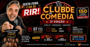 CLUBE DE COMÉDIA 3ª EDIÇÃO em Divinópolis