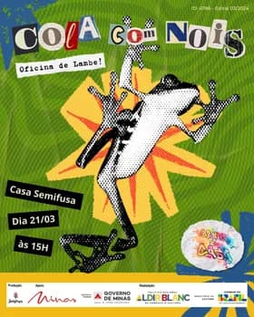 Imagem do Cola com Nois - Oficina de Lambe