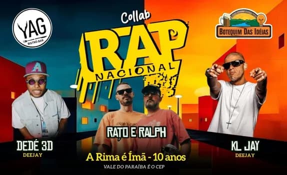 Imagem do Collab Rap Nacional