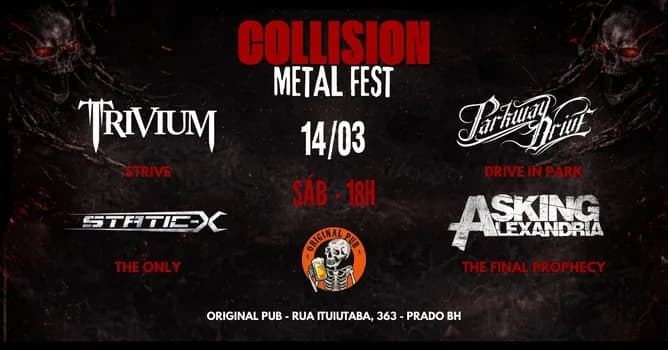 Imagem do Collision Metal Fest - Original Pub