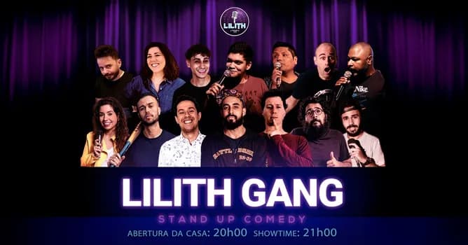 Imagem do COMÉDIA STAND UP - LILITH GANG - SEXTA FEIRA