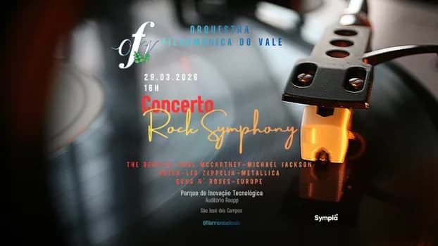 Imagem do Concerto: Rock Symphony | 29/Mar - 16h | PIT - SJC