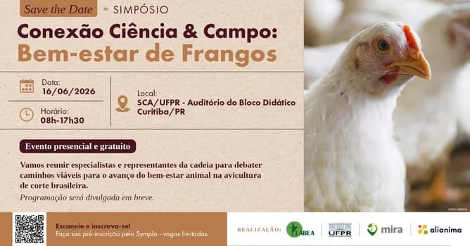 Imagem do Conexão Ciência & Campo: Bem-estar de Frangos