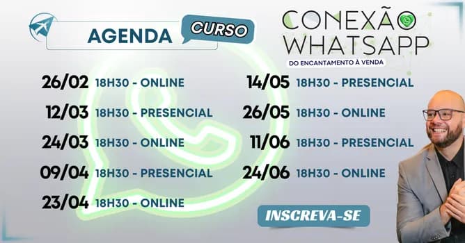 Imagem do Conexão WhatsApp - Curso Presencial 11/06