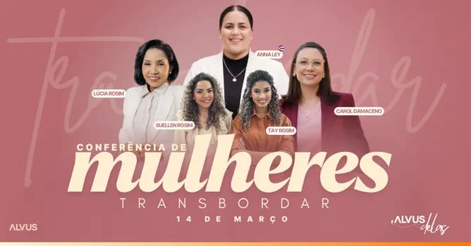 Imagem do CONFERÊNCIA DE MULHERES TRANSBORDAR