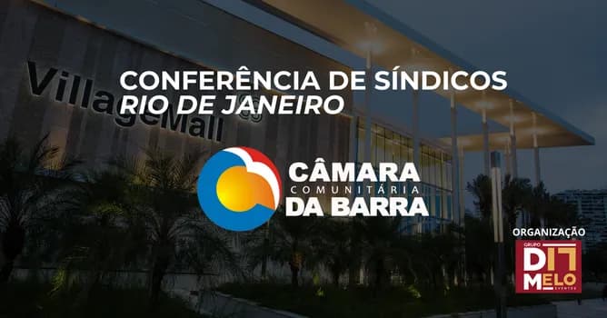 Imagem do CONFERÊNCIA DE SÍNDICOS DO RIO DE JANEIRO