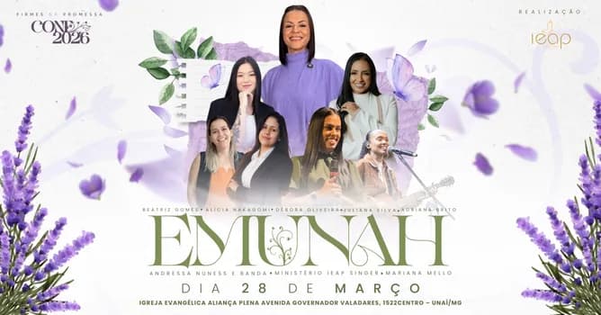 Imagem do Conferência EMUNAH 2026