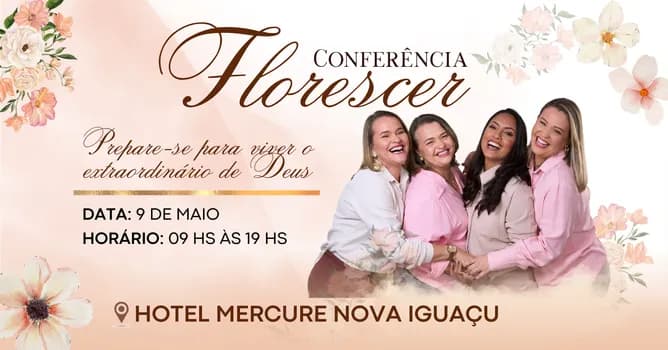 Imagem do CONFERÊNCIA FLORESCER