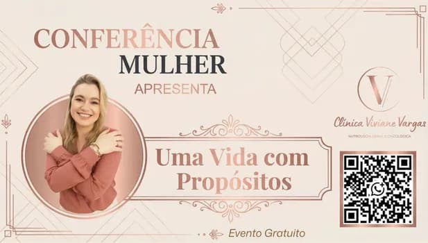 Imagem do Conferência Mulher - Uma Vida com Propósitos