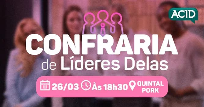 Imagem do Confraria de Líderes DELAS