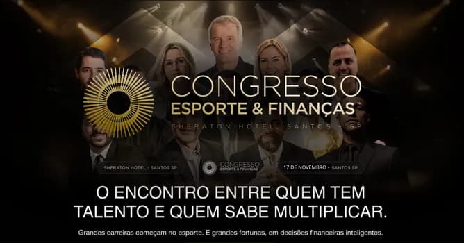 Imagem do Congresso Esporte & Finanças 2026