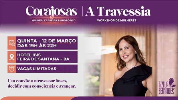 Imagem do CORAJOSAS | A TRAVESSIA