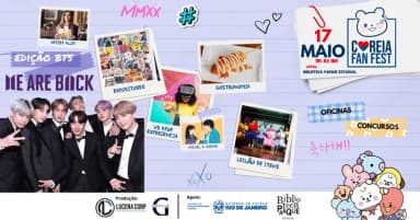 Coreia Fan Fest 5° Edição :BTS WE ARE BACK em Rio de Janeiro