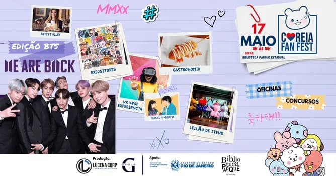 Imagem do Coreia Fan Fest 5° Edição :BTS WORLD TOUR