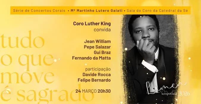 Imagem do Coro Luther King convida Jean William
