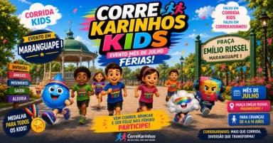 corre karinhos kids em Paulista