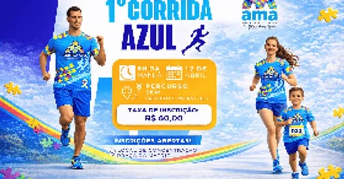 Imagem do CORRIDA AZUL - AMA SANTA INÊS