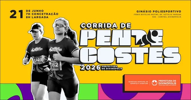 Imagem do Corrida de Pentecostes 2026 - Divinópolis/MG
