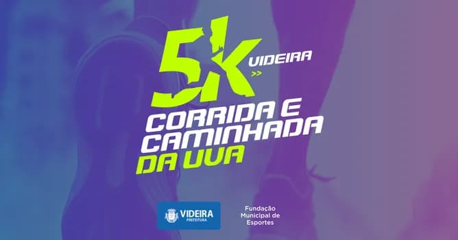 Imagem do CORRIDA E CAMINHADA DA UVA 5KM